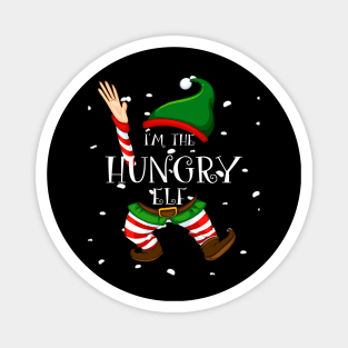 I'm the hungry elf funny Christmas elf costume Magnet